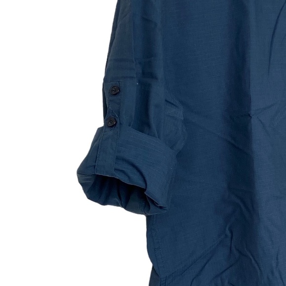 Calvin Klein. Dark Gray/Black Checks. Long Sleeve Dress Shirt. 16-32/33 Medium - Picture 3 of 7